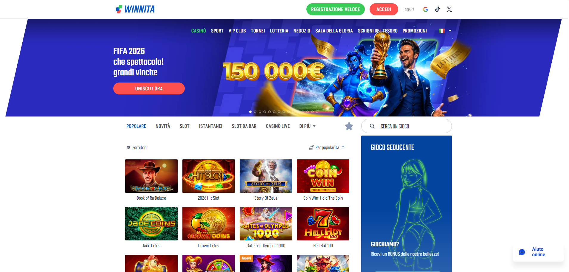 Winnita casino
